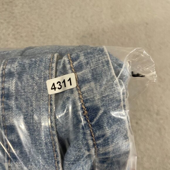 Signature by Levi Strauss Carpenter Jeans Men 40x32 Blue Light was Utility Denim - Picture 4 of 11